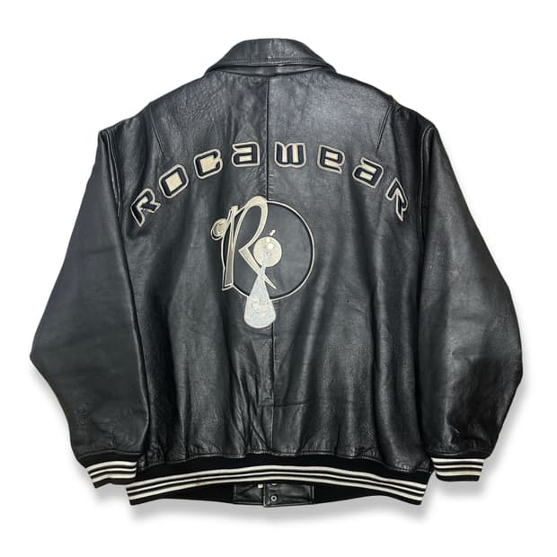 00s 로카웨어 레더 자켓 2XL