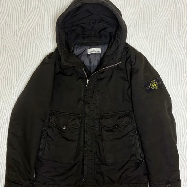 스톤아일랜드 다비드 TC 후드 패딩 자켓 국내 정품