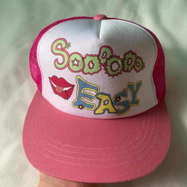 PFT 핑크 메쉬캡