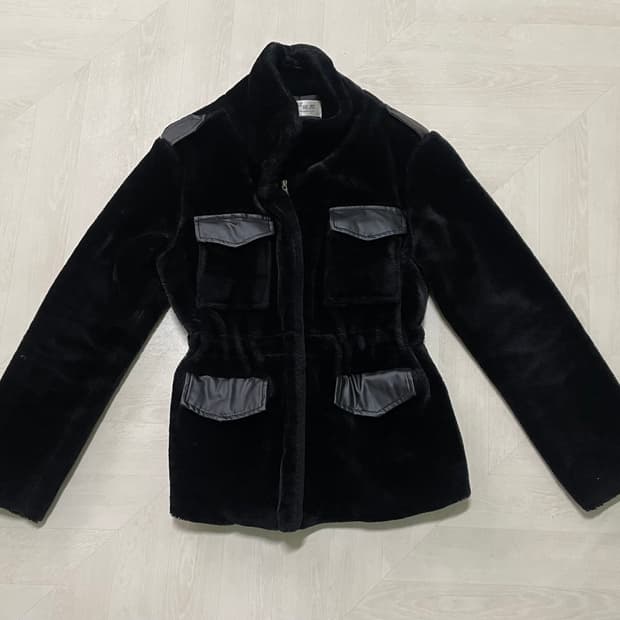 부드러운 퍼 자켓