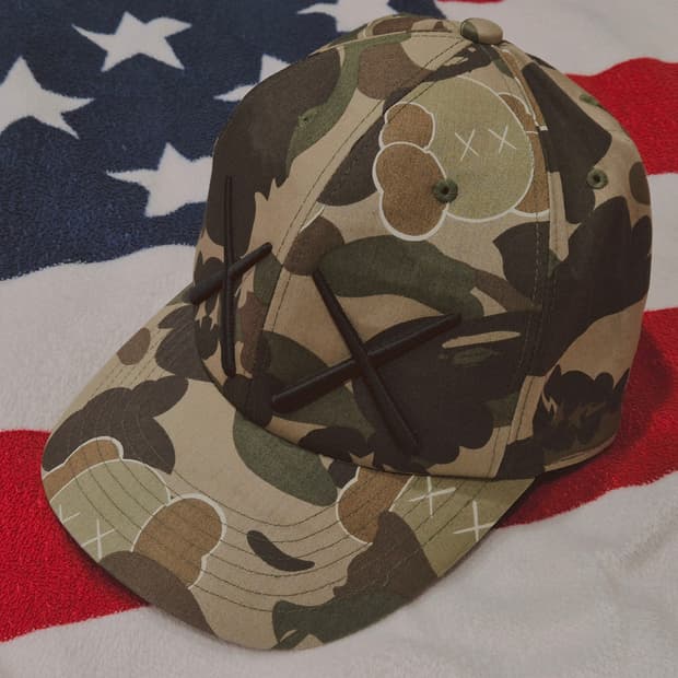 베이프 카우스 사이즈캡 볼캡 모자