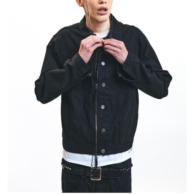 레어리티스 워시드 집 자켓 S