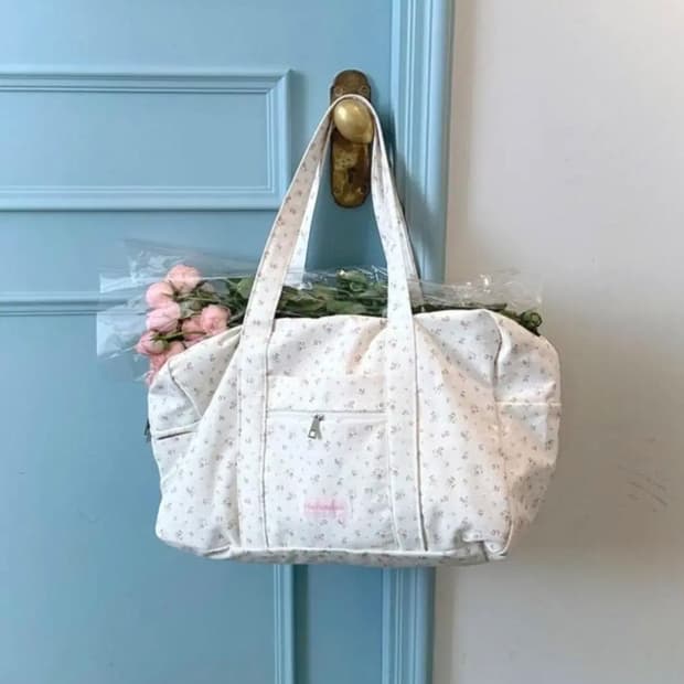 린콤마 플라워백