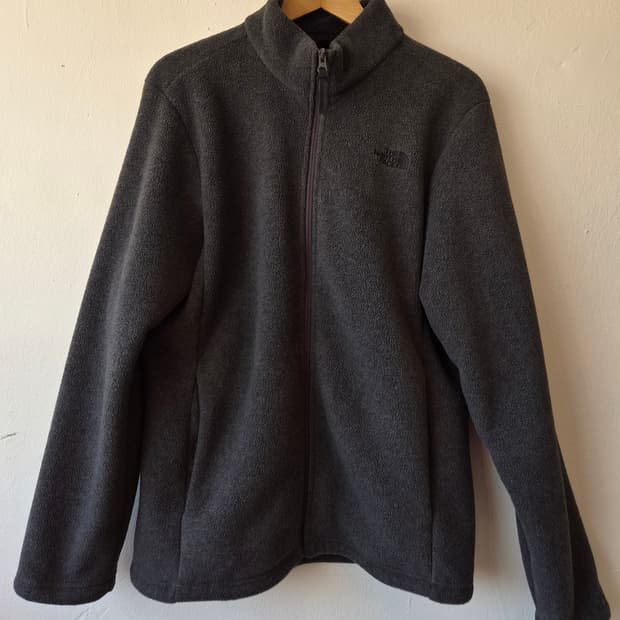 노스페이스 남성 차콜후리스점퍼