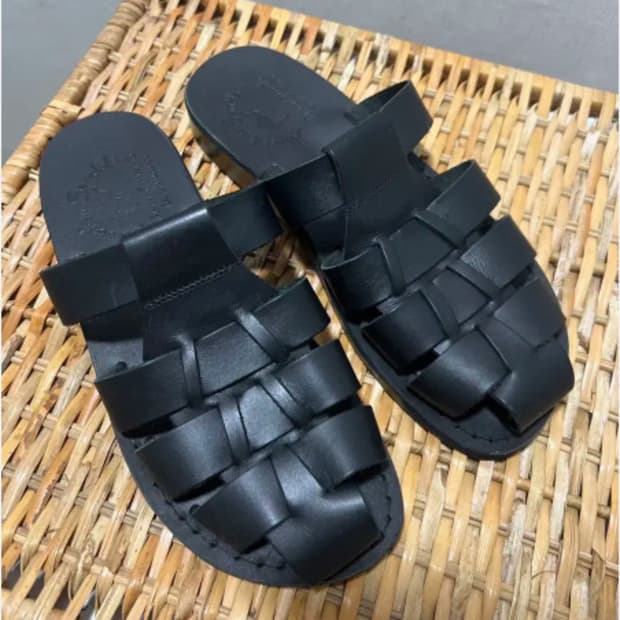 예루살렘 샌들 미카엘 1063 블랙 280