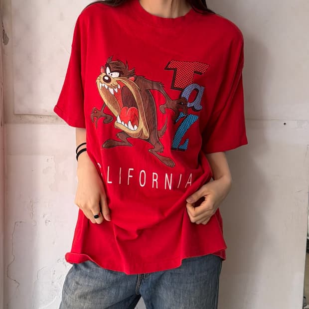 90's MADE IN USA 🇺🇸  루니툰즈 반팔 