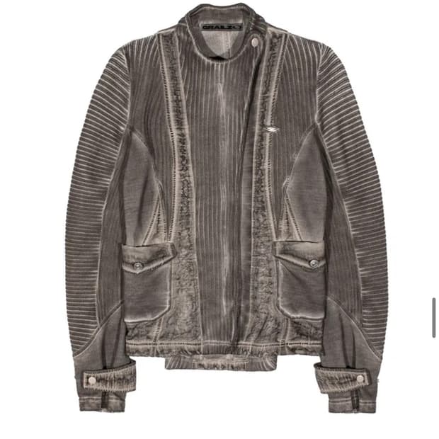 그레일즈 바이커 자켓 LUNAR KNIT BIKER JACKET
