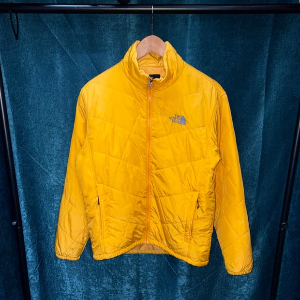 (M) 노스페이스 머스타드 경량 패딩