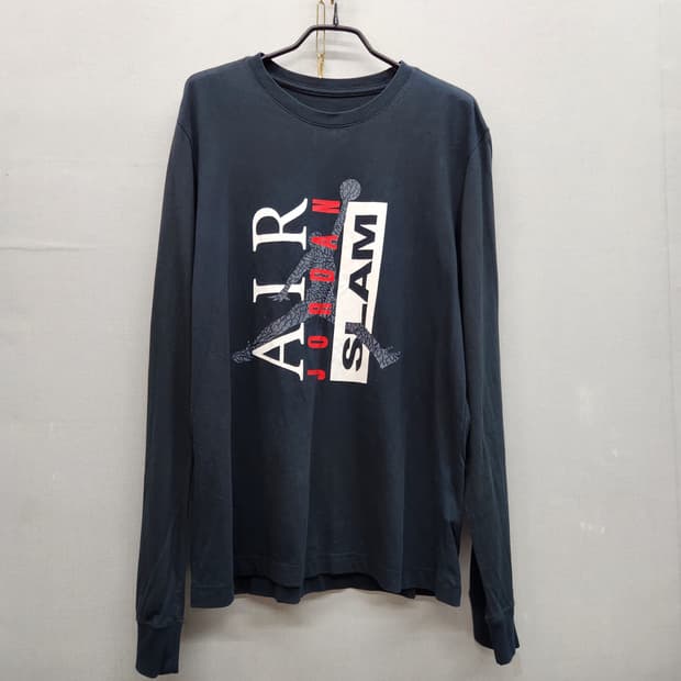 나이키 조던에어 빅로고 프린팅 롱슬리브L(L)