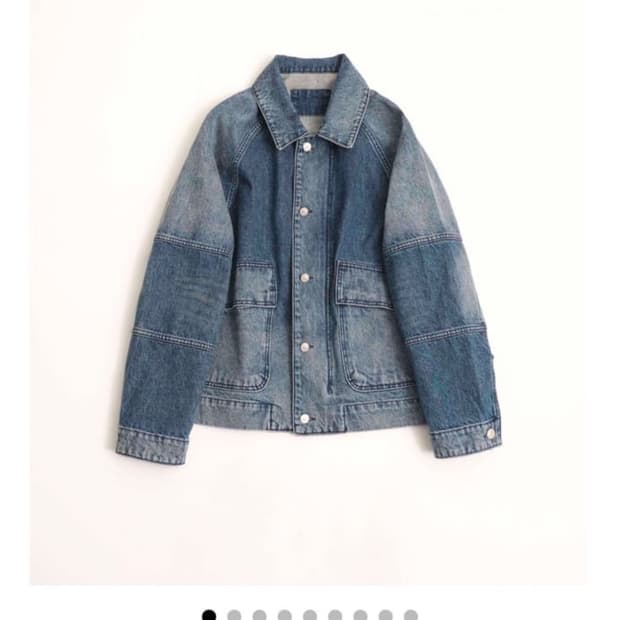 999휴머니티 발란스 미카 워크 자켓 워시드 블루 2사이즈