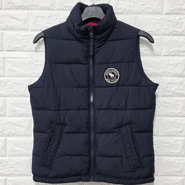 택포) 아베크롬비 패딩조끼 M