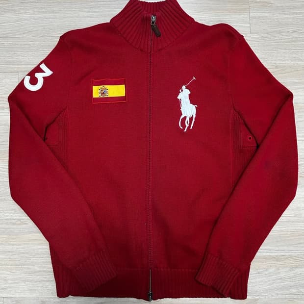 폴로 빅포니 스페인 니트집업