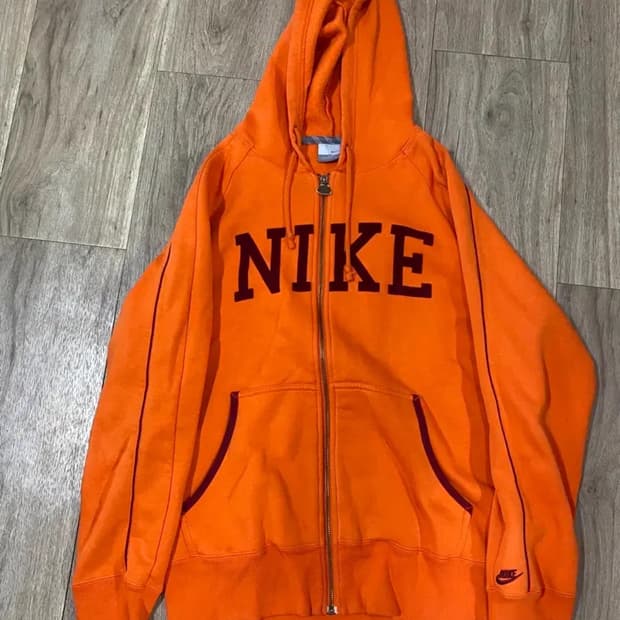 00s나이키 후드집업 (주황)(오렌지)