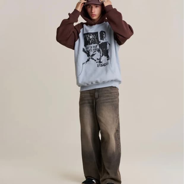 슈퍼서브 워싱 와이드 데님