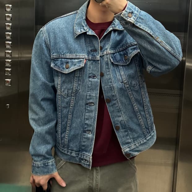 90s USA🇺🇸 Levis 70506 트러커 자켓