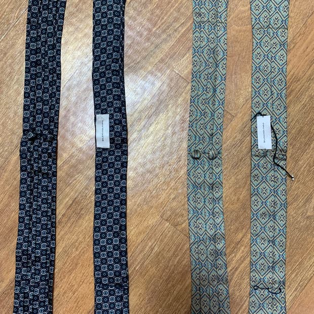 BALENCIAGA 발렌시아가 핸드 커프스(실크)묶음판매