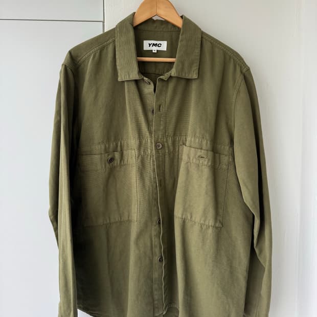 YMC You Must Create Khaki Shirt Jacket