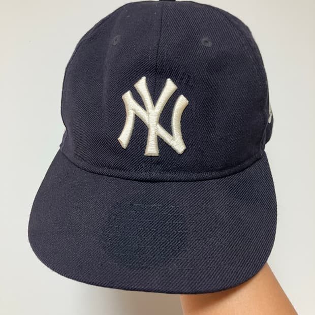 뉴에라 빔즈 뉴욕양키스 9fifty 6패널캡 모자 네이비