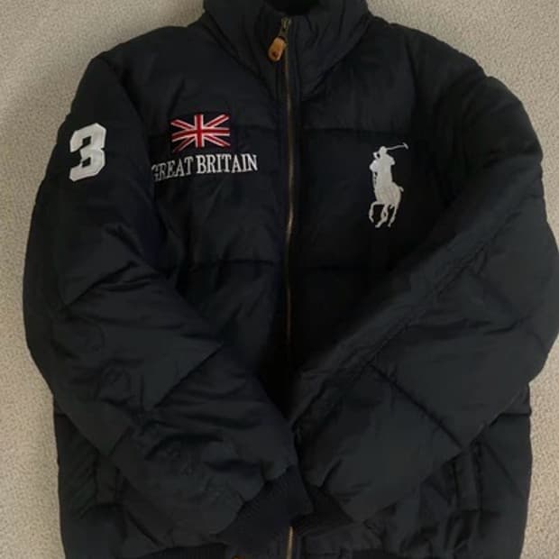 폴로 빅포니 브리튼패딩 L size 극미중고