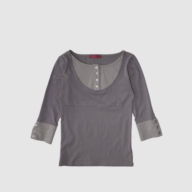 인앤양인하모니 Layered top, taupe