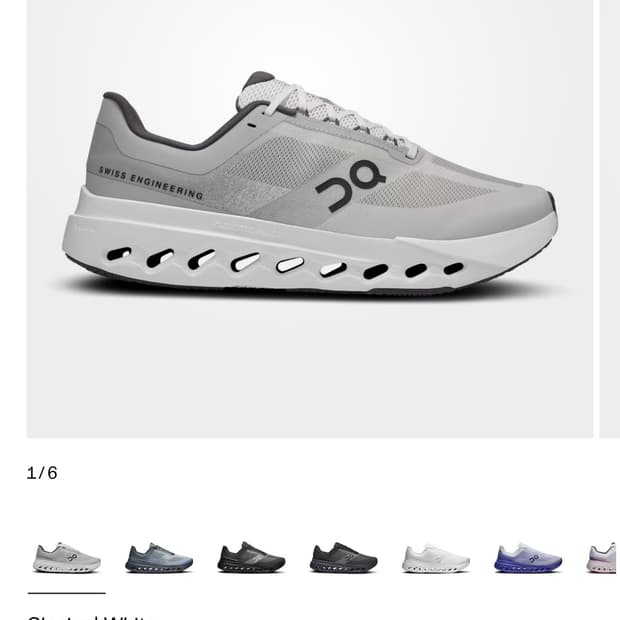 [280]온 러닝 클라우드서퍼 넥스트 글레이시어 화이트 