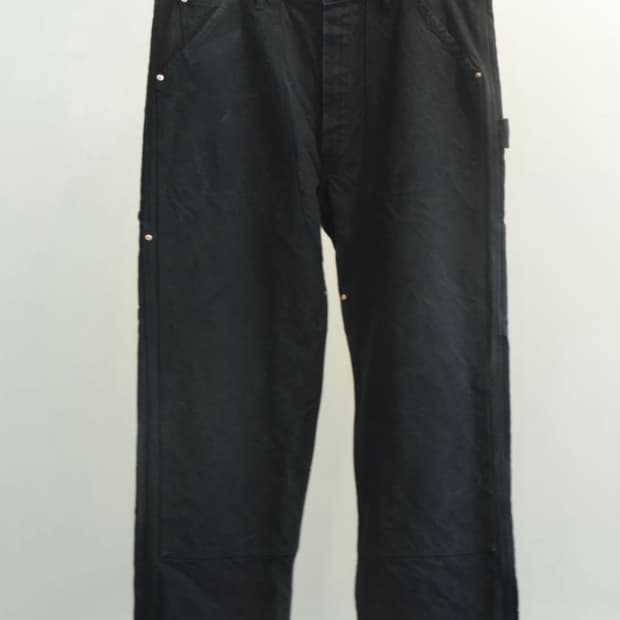 코모리 26ss 코튼 덕팬츠 블랙 3사이즈