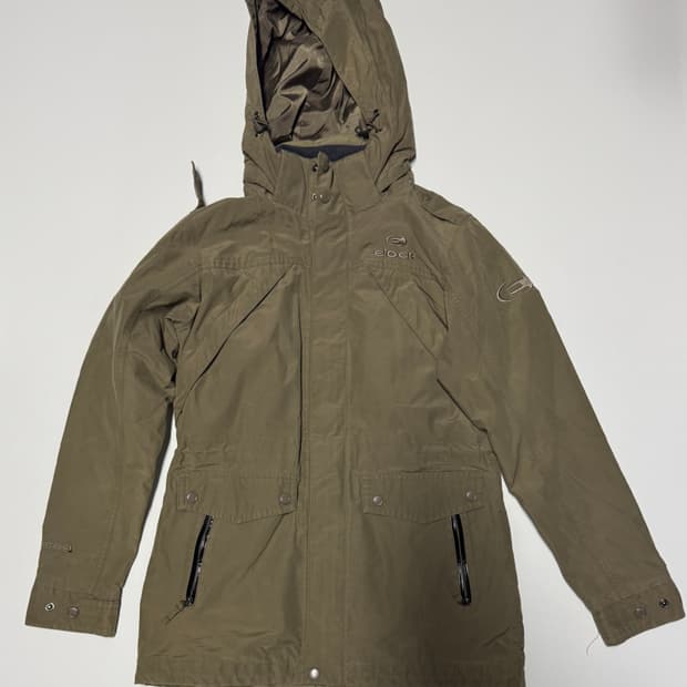 여성 아이더 Eider 야상 후드 빈티지 숏 자켓 