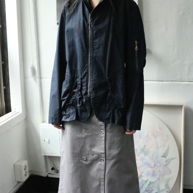 마리떼 프랑소와 저버 드레이프 봄버 자켓