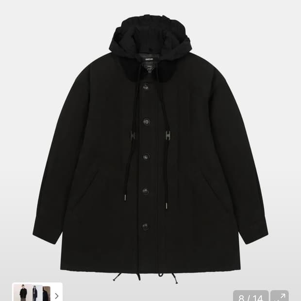 오헤시오 코듀로이 자켓 CORDUROY COLLAR QUILTED JAC