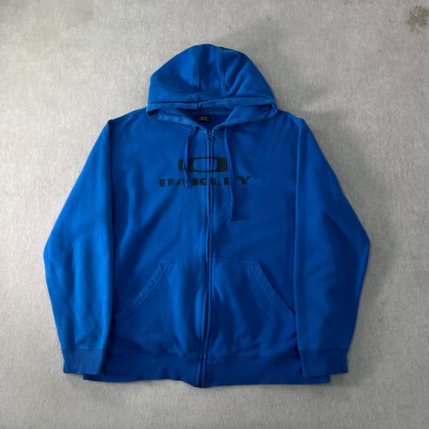 100 오클리 시그니처 로고 후드집업