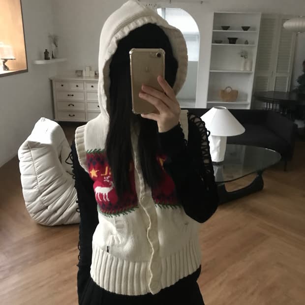 vintage tommy hood vest