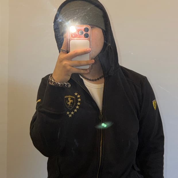 페라리x퓨마 후드집업