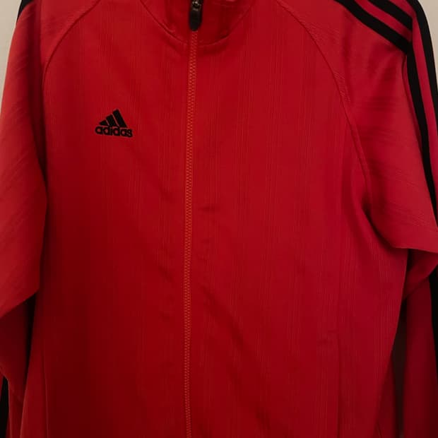 아디다스 adidas 올드스쿨 백로고 져지 빨검