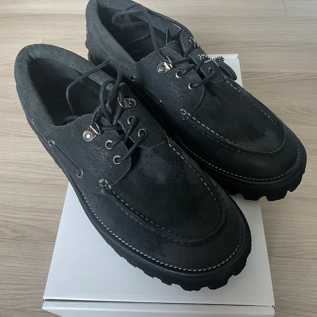 야세x피로 보트슈즈 블랙 270