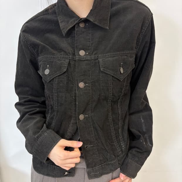 리바이스 자켓 블랙