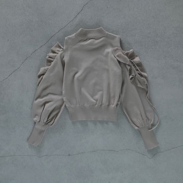 디에이디 빈티지 셔링 오프 니트