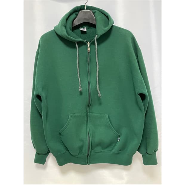 [D.O Vtg] 90s 러셀 50/50 후드 집업 그린(XL)