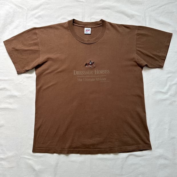 anvil 90s USA 브라운 티셔츠 L