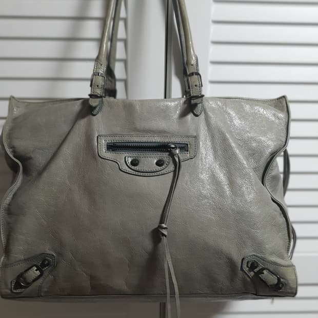 발렌시아가 르시티 라지 그레이 Balenciaga Le City Larg