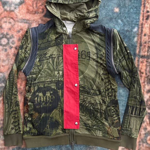 TTF✳️2017 지방시 리카르도 티시 달러 카모 후드 집업