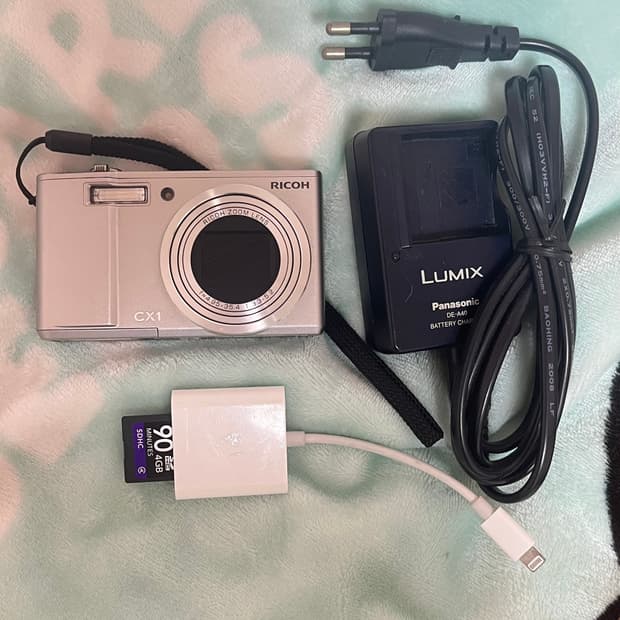 리코 CX1 디지털카메라 실버