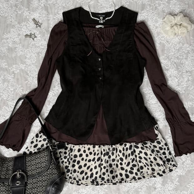 초코 브라운 웨스턴 무드 코디 세트 🍪