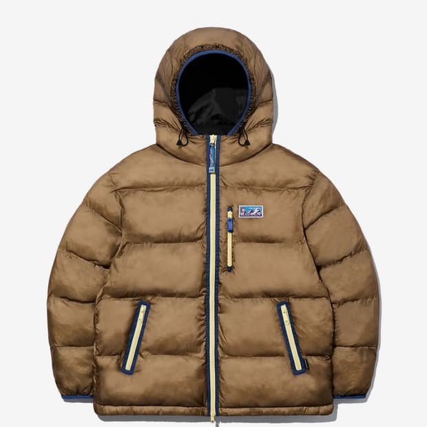 매든 브라운 패딩 파카 M