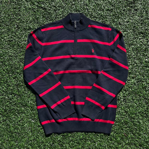 폴로 랄프로렌 반집업 (실측확인)