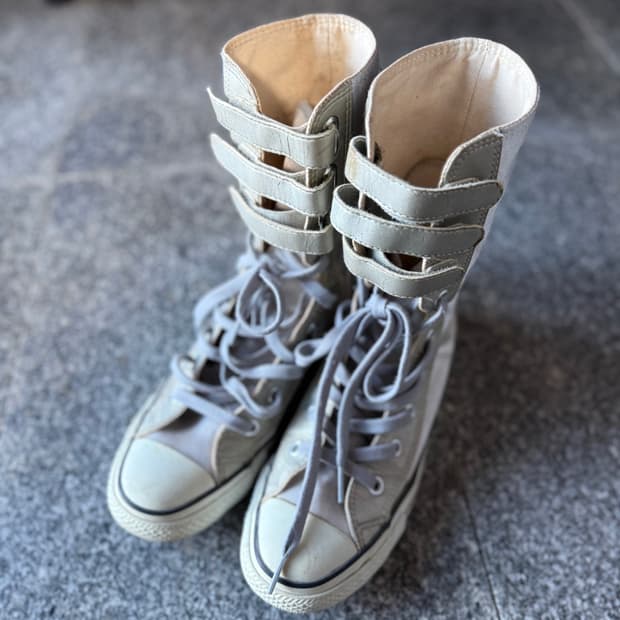 컨버스 올스타 벨크로 롱부츠