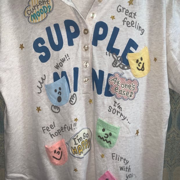 Rough emotion one-piece 🌈