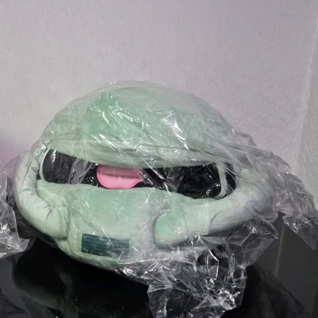 건담베이스 공식 건담 자쿠 헤드 인형 (대형)