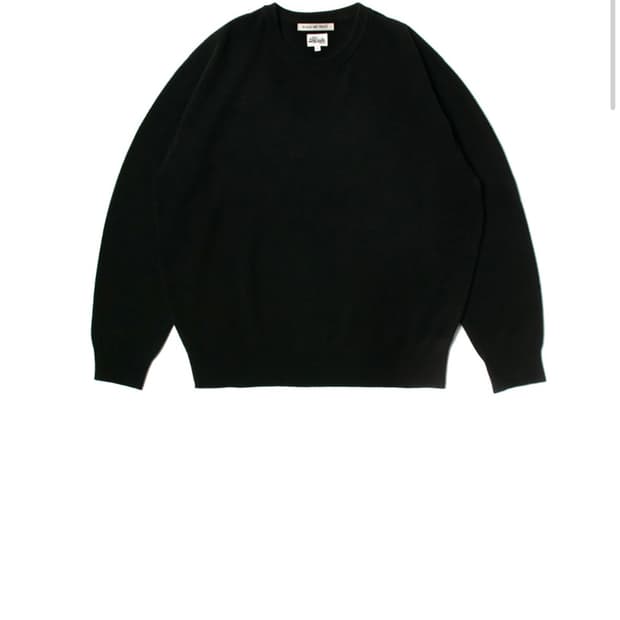 L 더뤡코즈 틸레이트 캐시미어 니트 블랙