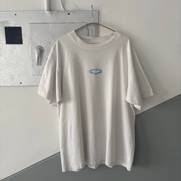 90s OAKLEY SOFTWARE WHITE T(L)