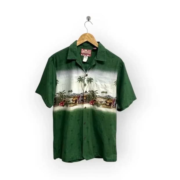 RJC USA 하와이안 빈티지 반팔셔츠 M